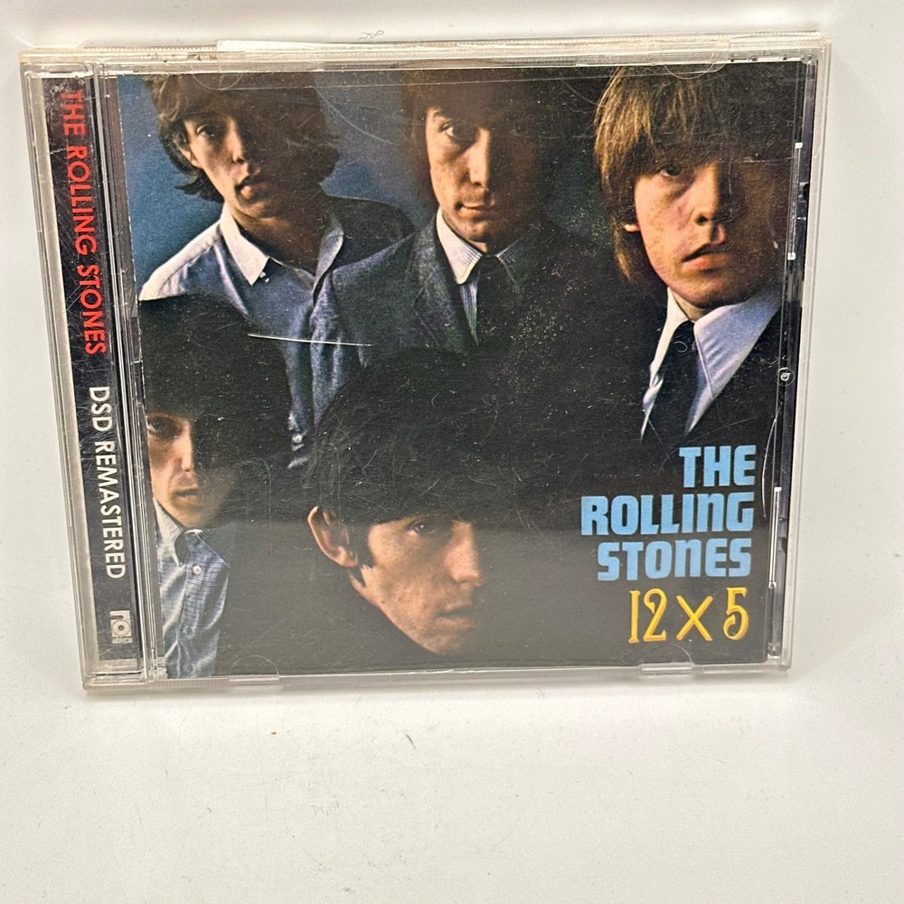 The Rolling Stones 12 X 5 CD DSD Remastered 2002 ABKCO 18771940227 VG